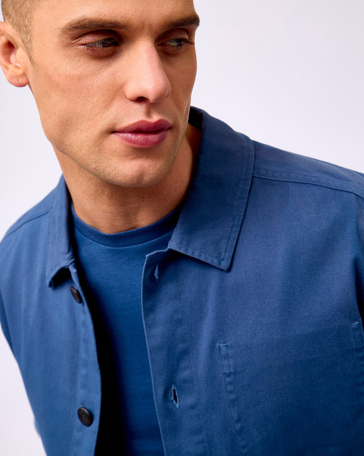 Dark Denim Layton Overshirt