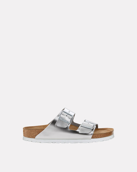 Silver-Natural-Leather-Arizona-Sandle