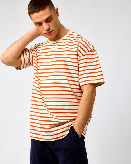 Red-Stripe-Striped-T-Shirt