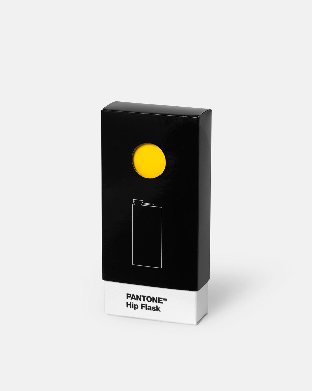 Yellow 012 Hip Flask