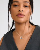 Silver Free Pendant Necklace