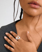 Silver-Free-Statement-Ring