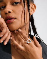 Silver Free Statement Ring