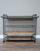 Black-Metal-Wood-Wine-Trolley