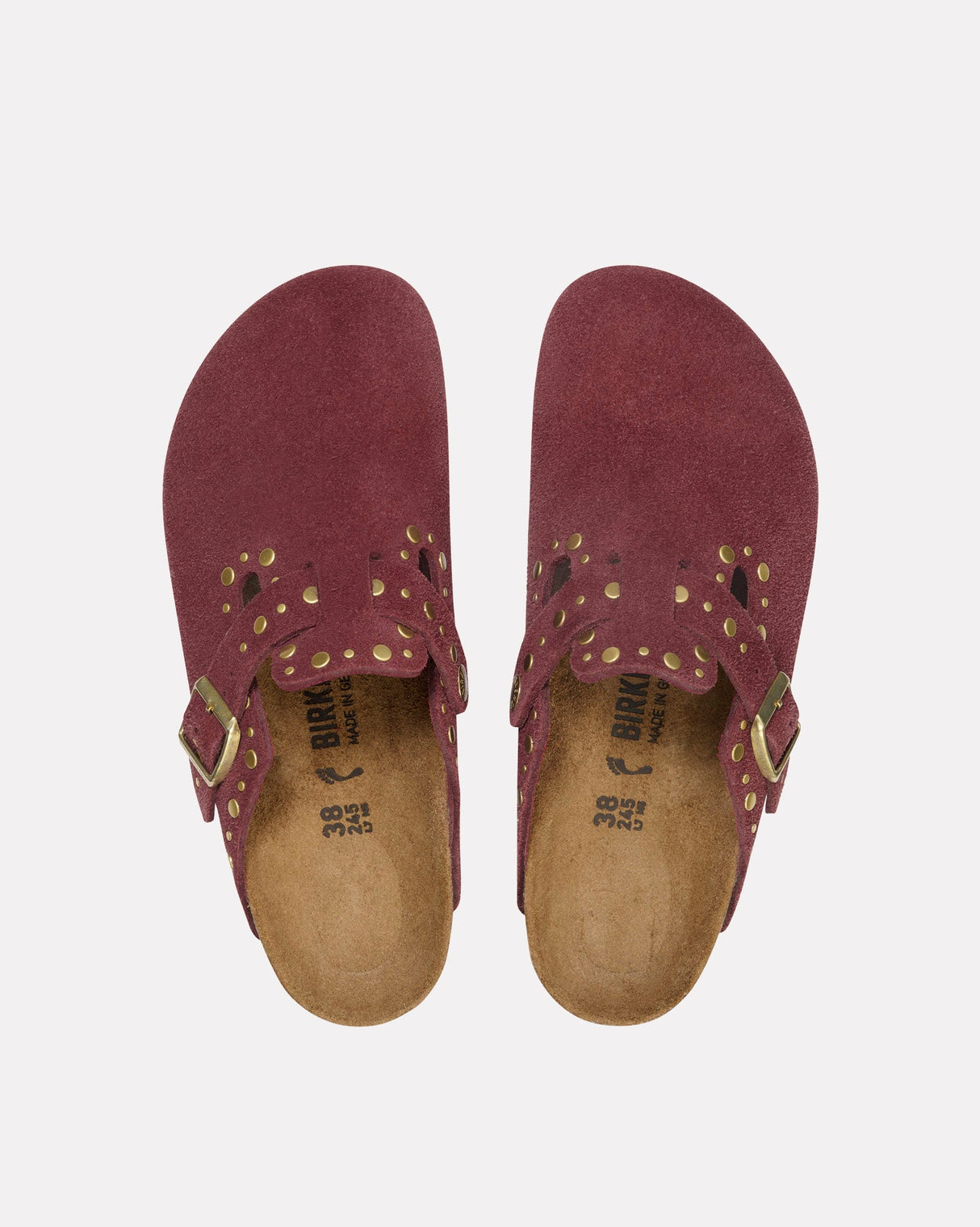 BOSTON RIVET SUEDE ZINFANDEL - COPY(test)