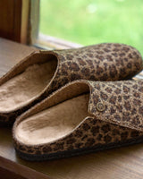 Leopard Toffee Shearling Zermatt Slipper