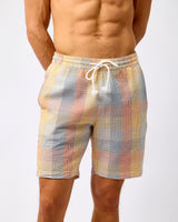 Multicolour-Check-Fig-Seersucker-Shorts