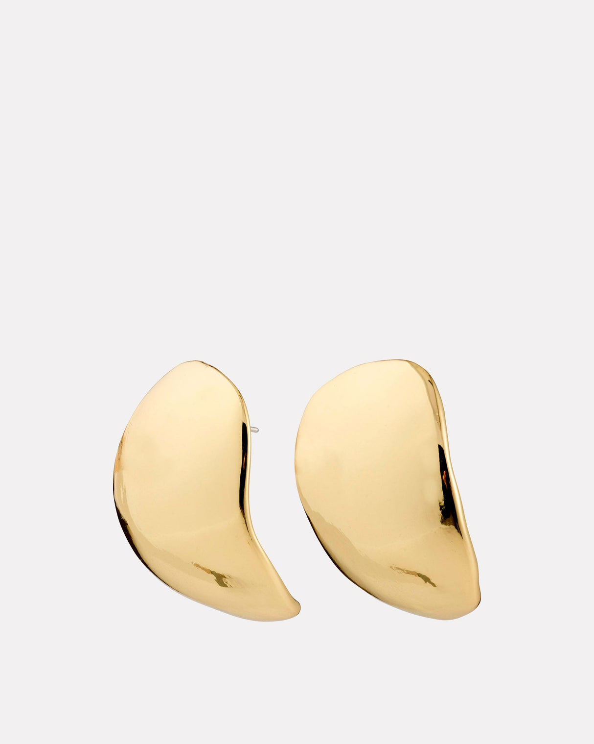 Gold-Sparkle-Statement-Stud-Earrings
