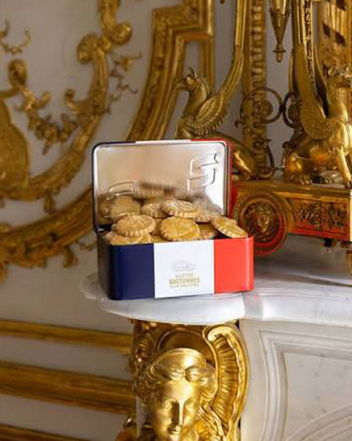 La Trinitaine Elysee Butter Galette Biscuit Tin