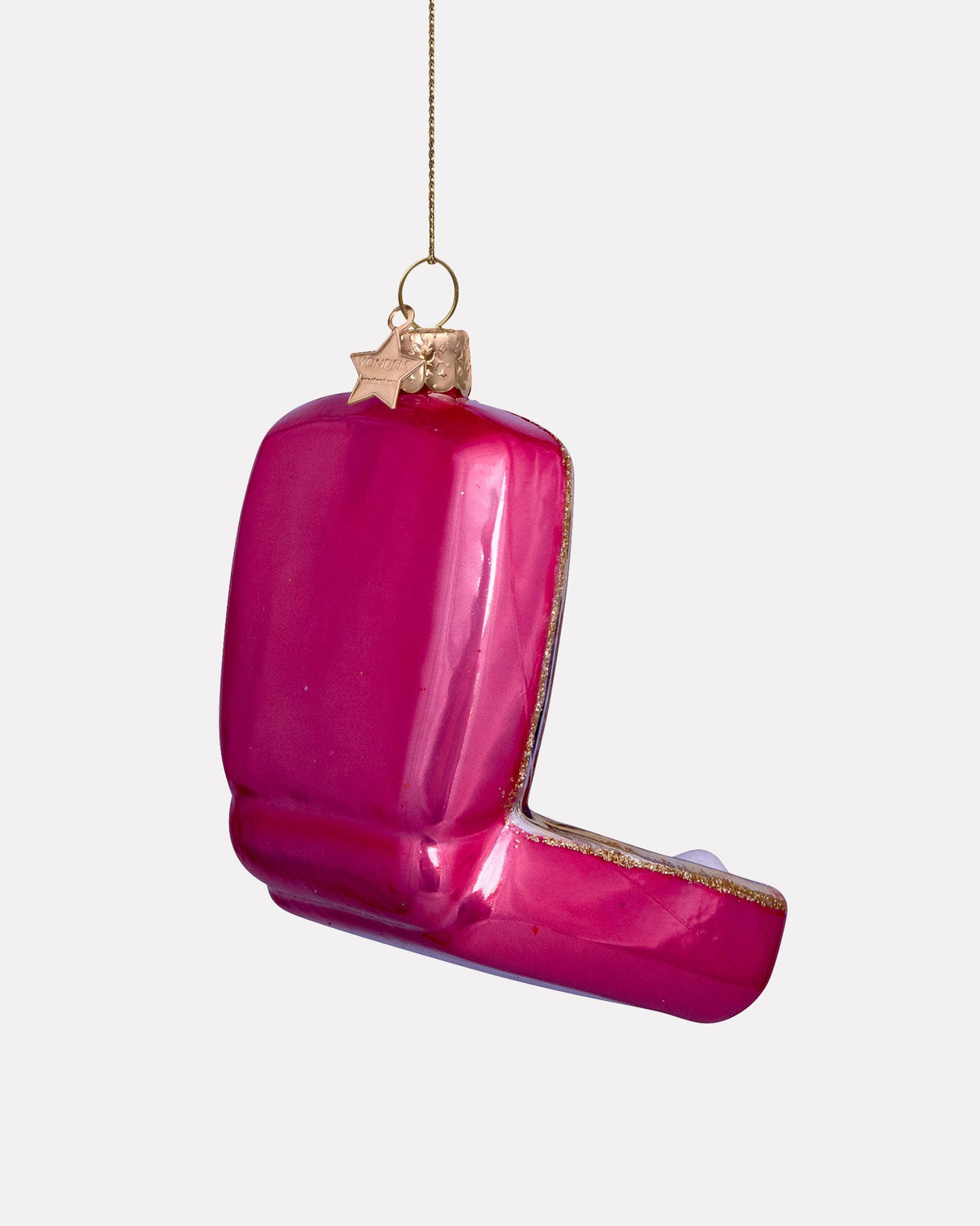 Eyeshadow Palette Glass Tree Ornament