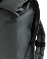 Grey Rolltop Rucksack