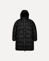 Black Alta Long Puffer Jacket