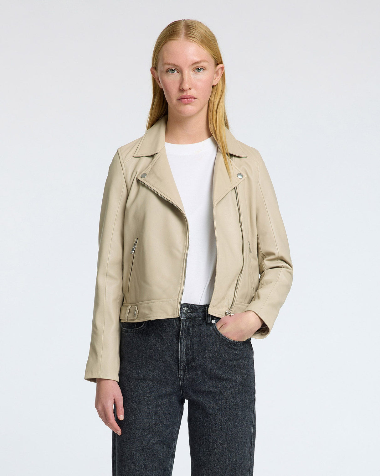 Island Fossil Katie Leather Jacket