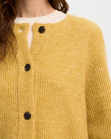 Ochre Lulu Alpaca Blend Knit Short Cardigan