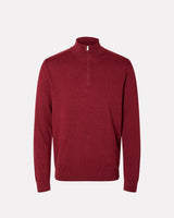 Syrah-Melange-Berg-Half-Zip-Cotton-Pullover