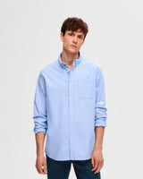Light Blue Regrick Oxford Shirt