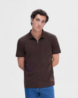 Chocolate-Torte-Fave-Zip-Polo-Shirt
