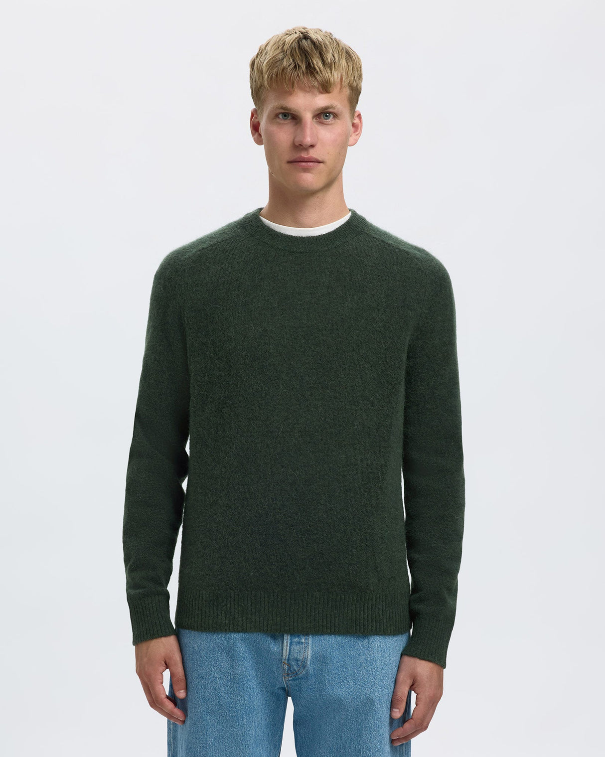 Deep-Forest-Rai-Alpaca-Blend-Knit-Pullover