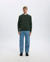 Deep Forest Rai Alpaca Blend Knit Pullover