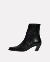 Black Stella Leather Boot