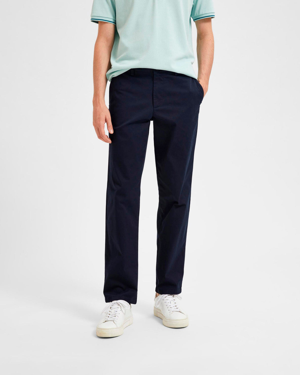 Dark Sapphire Miles Straight Leg Flex Pants