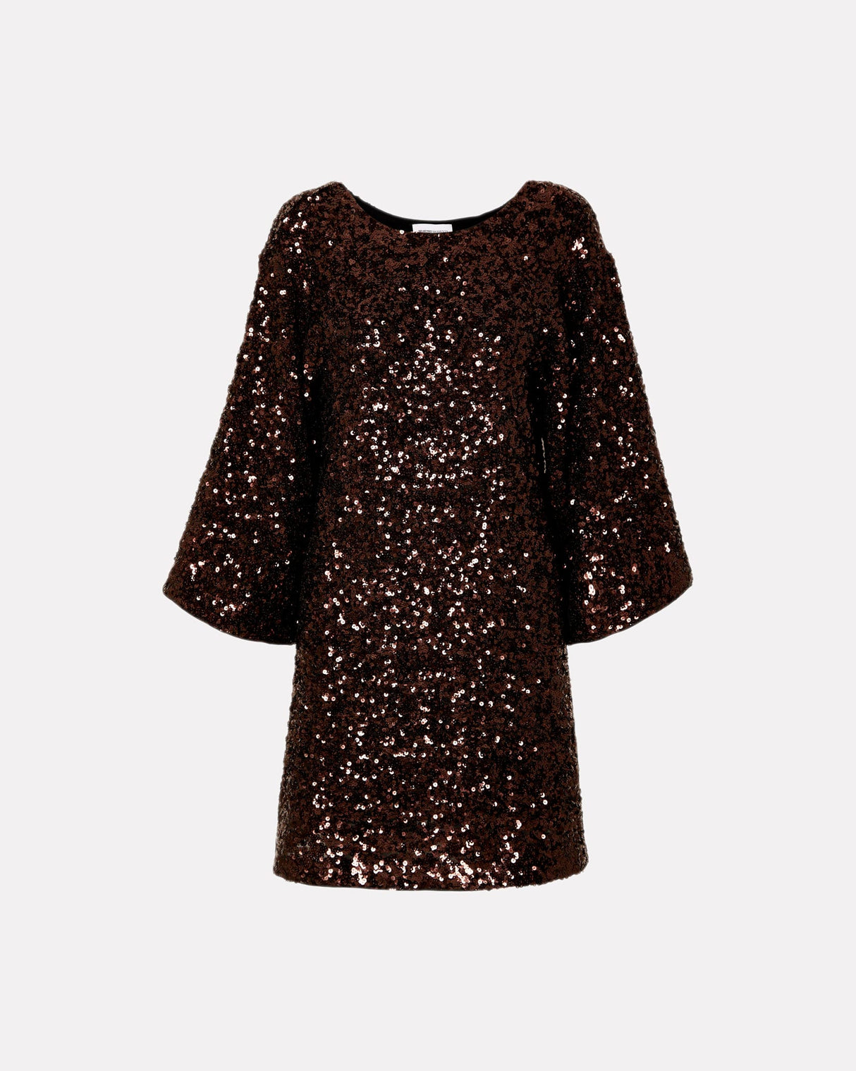 Java Mallie Short Sleeve Sequins Short Dress