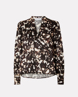 Java Justine Print Long Sleeve Top