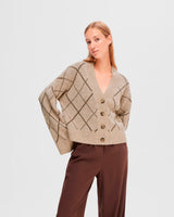 Birch Aril Long Sleeve Knit Cardigan