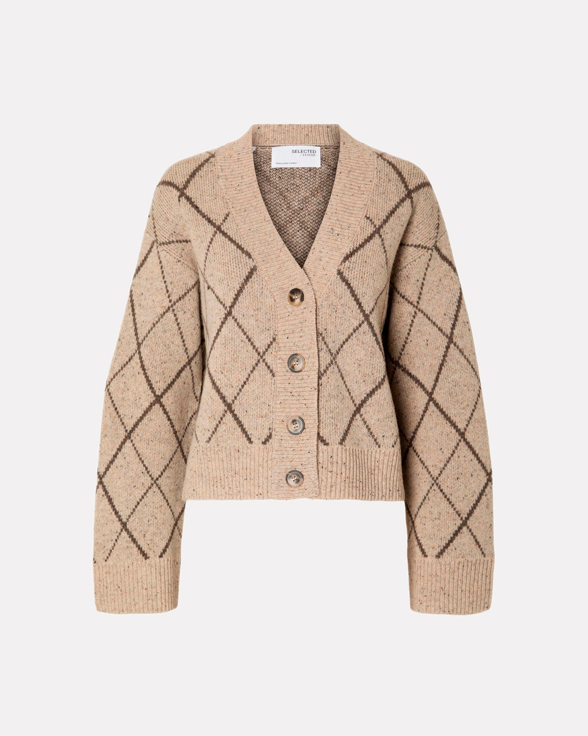 Birch Aril Long Sleeve Knit Cardigan