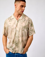 Deep Lichen Green Floral Air Shirt