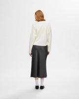 Volcanic Ash Lena High Waisted Midi Skirt