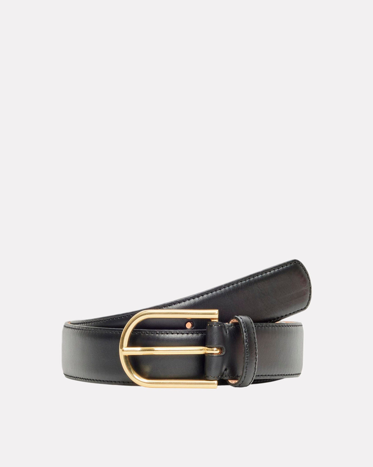 Black Ellen Leather Belt