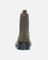 Dusky Green Vilma Suede Chelsea Boot