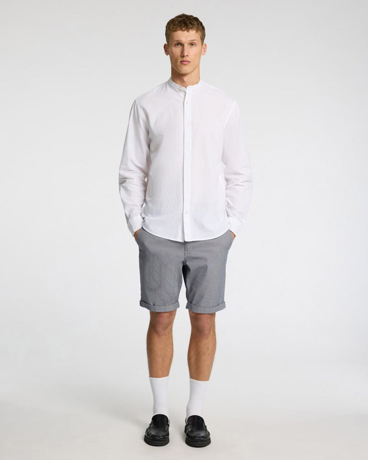 Warm Ocean Oatmeal Luton Flex Shorts