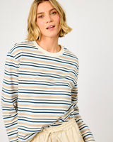 Cash-Blue-Multi-Essential-Striped-Boxy-Long-Sleeve-T-Shirt