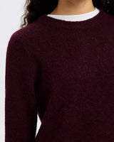 Fig Lulu Alpaca Blend Frill Cuff Jumper