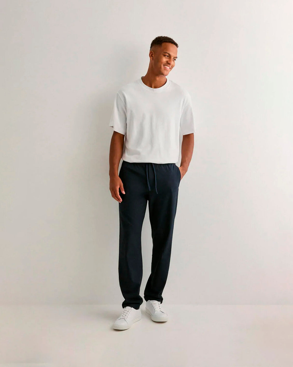 Dark Sapphire Robert Straight Pants