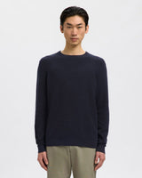 Dark-Sapphire-Ross-Structured-Knit-Jumper