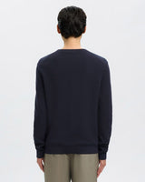 Dark-Sapphire-Ross-Structured-Knit-Jumper