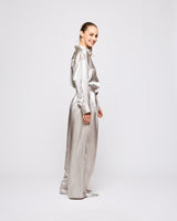 Dove Selene Wide Leg Satin Pants