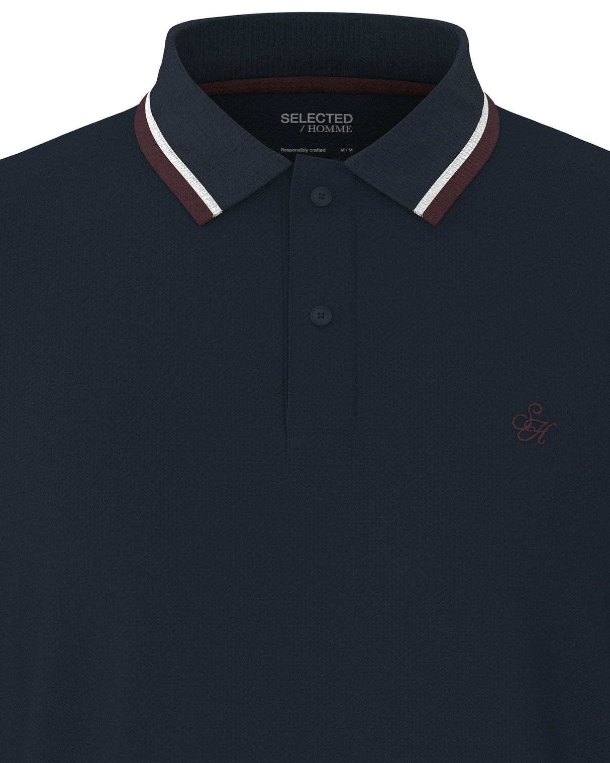 Dark Sapphire Slim Fit Polo T-Shirt