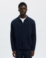 Sky Captain Mike Cotton Blend Polo Cardigan