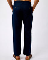 Sky Captain Miles Linen Blend Straight Leg Chinos
