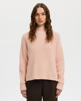 Pale-Dogwood-Selma-Cotton-Blend-Knit-Jumper