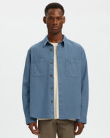 Blue Mirage Travis Twill Overshirt