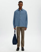 Blue Mirage Travis Twill Overshirt