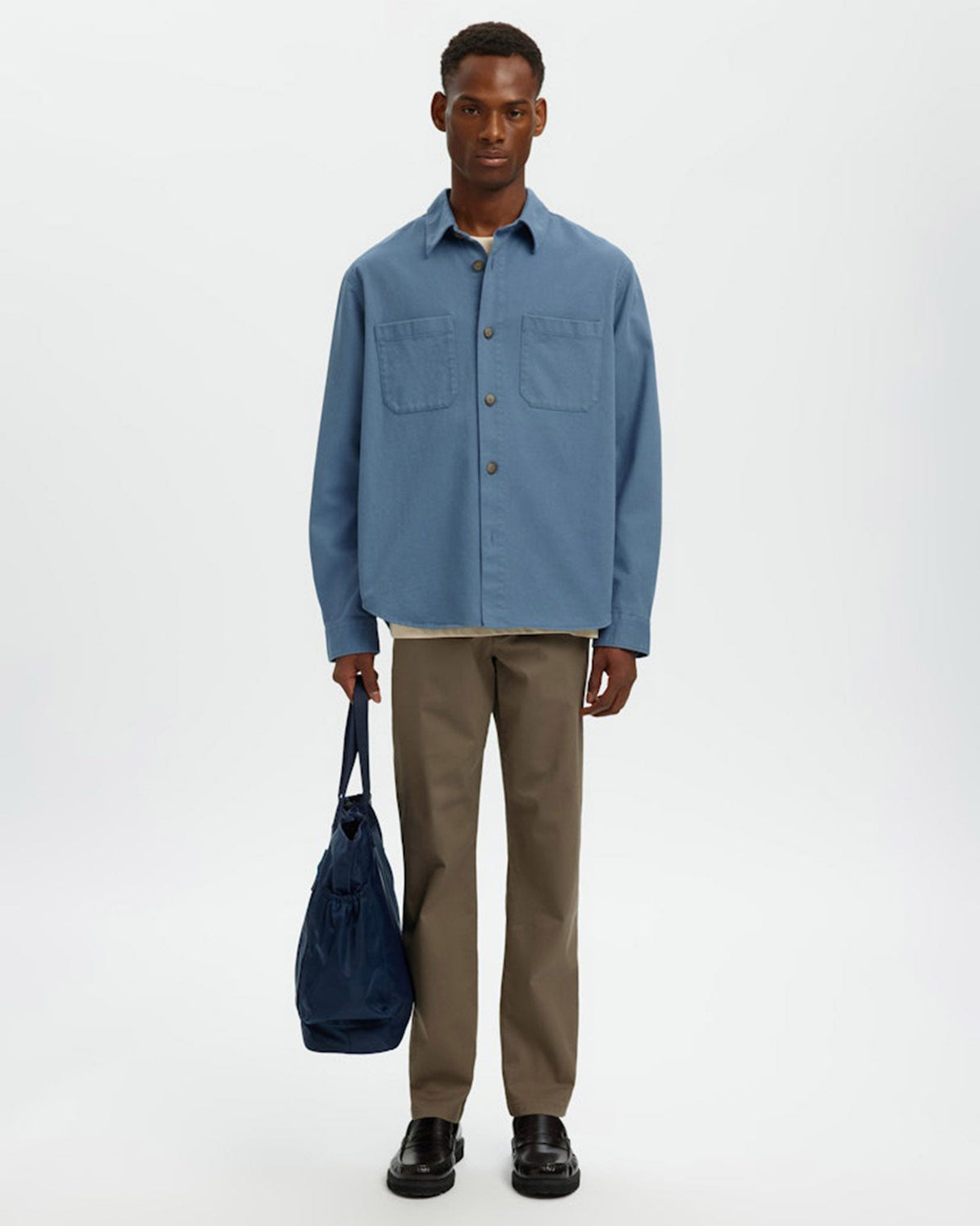 Blue Mirage Travis Twill Overshirt
