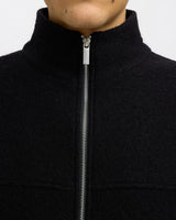 Black Nealy Full Zip Cardigan
