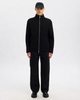 Black Nealy Full Zip Cardigan