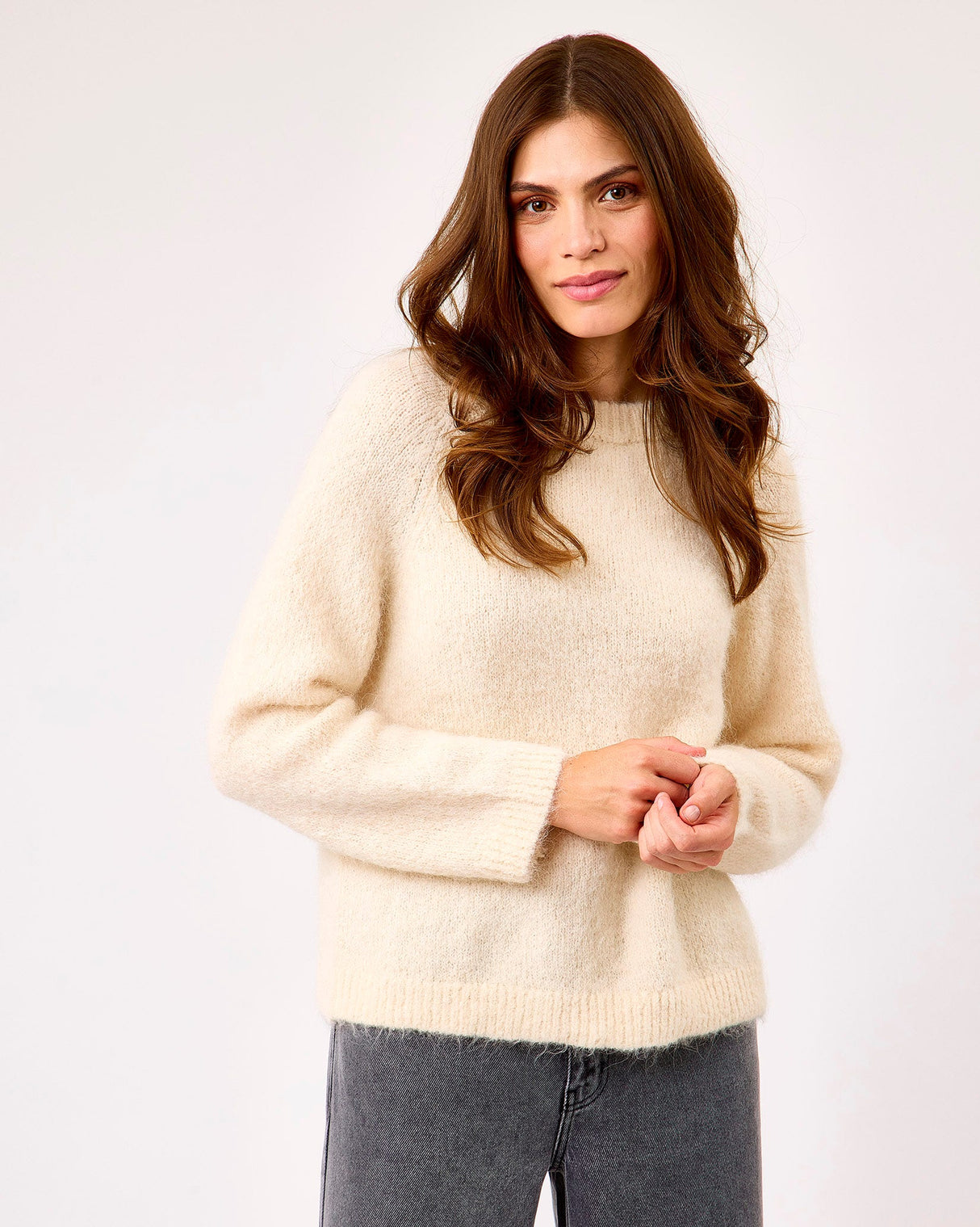 Birch-Gabella-Knit-Bow-O-Neck-Jumper